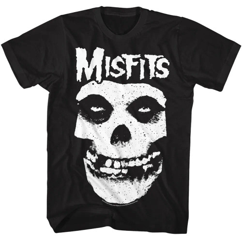 The Misfits T-Shirt - Text Logo and Skull