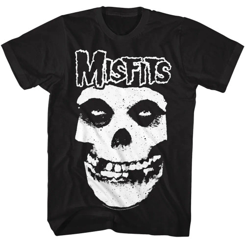 The Misfits T-Shirt - Logo Outline Skull