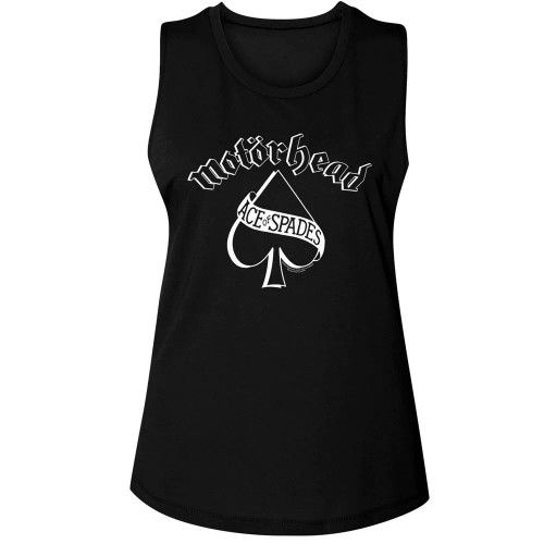 Motorhead Ace of Spades Ladies Muscle Tank Top