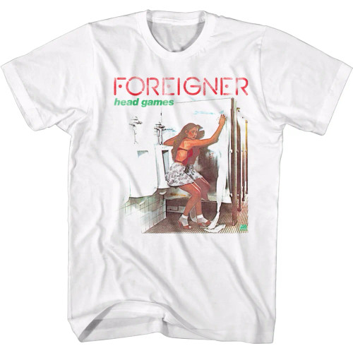 Foreigner T-Shirt - Head Games Cover
