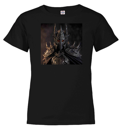 Black image for Dark Lord Fantasy Youth/Toddler T-Shirt