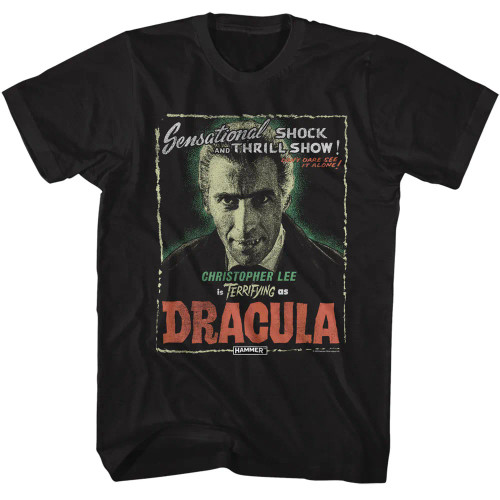 Hammer Horror T-Shirt - Lee as Dracula