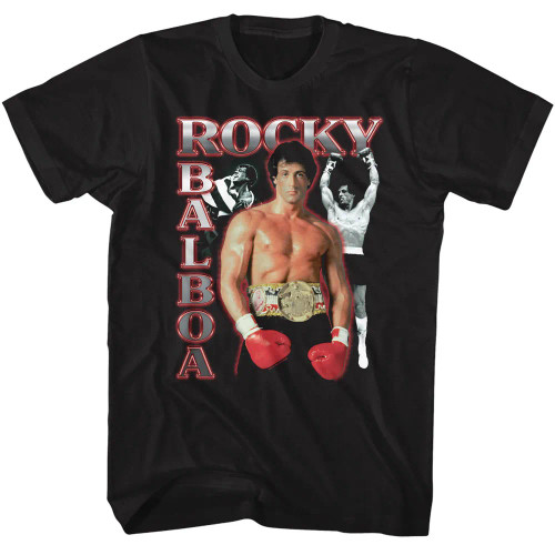 Rocky T-Shirt - Three Photos Collage