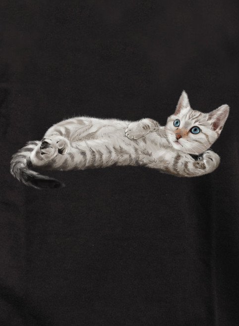 Closeup image for Cat Spluff Juniors V-Neck T-Shirt