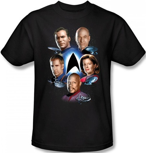 Image Closeup for Star Trek T-Shirt - Starfleets Finest