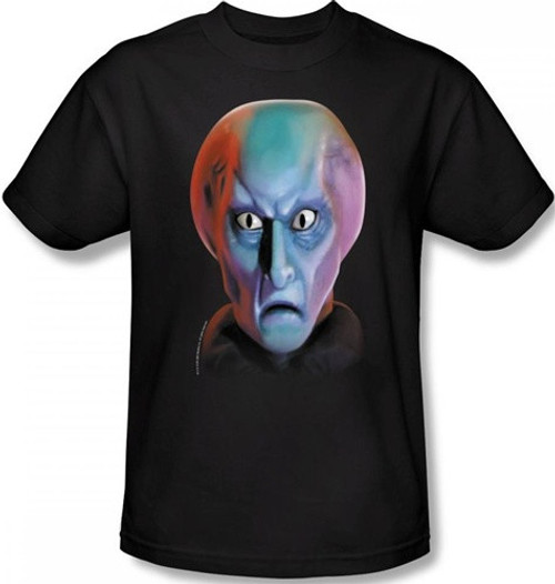 Image Closeup for Star Trek T-Shirt - Balok Head