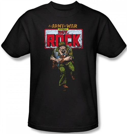 Image Closeup for Sgt. Rock T-Shirt