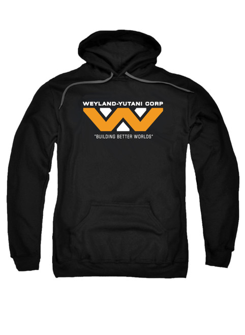 Image for Corporate Logo Hoodie on Black