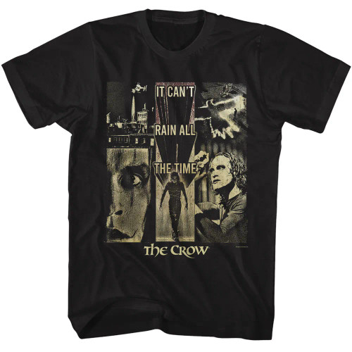 The Crow T-Shirt - Can't Rain Collage