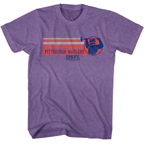 U.S. Football League T Shirt - Pittsburgh Maulers