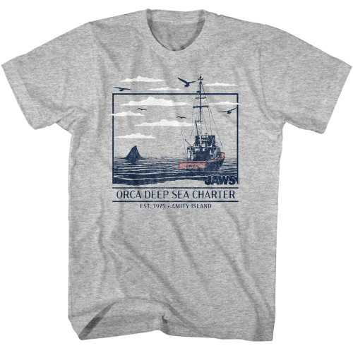 Jaws T-Shirt - Orca Deep Sea Boat