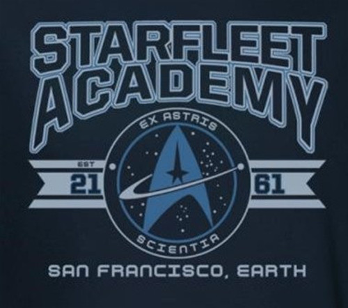 Star Trek T-Shirt - Starfleet Academy San Francisco, Earth