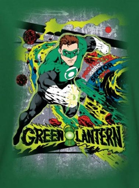 Green Lantern Space Sector 2814 T-Shirt