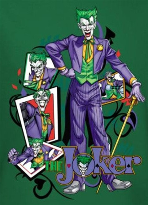 Batman T-Shirt - Joker Wild Cards