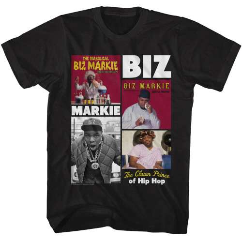 Biz Markie T-Shirt - Clown Prince Collage