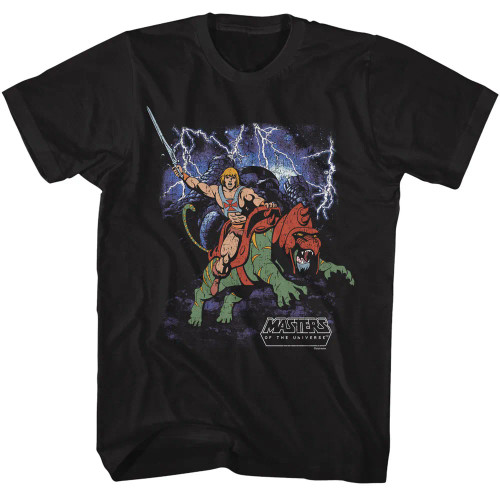 Masters of the Universe T-Shirt - Battle Cat Charge