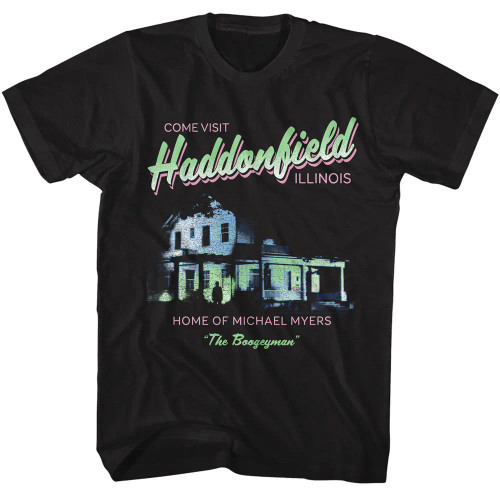 Halloween T-Shirt - Haddonfield Illinois Home of Michael Myers