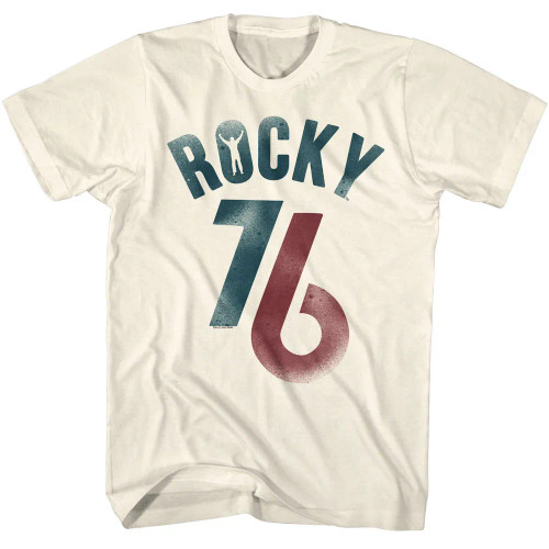 Rocky T-Shirt - Natural Rocky '76