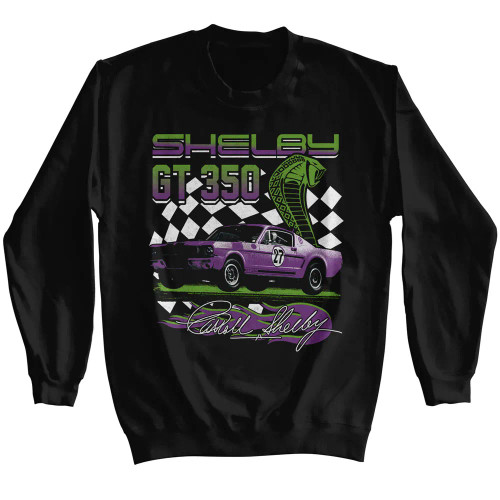 Shelby Cobra Long Sleeve Sweatshirts - GT 350 Racing