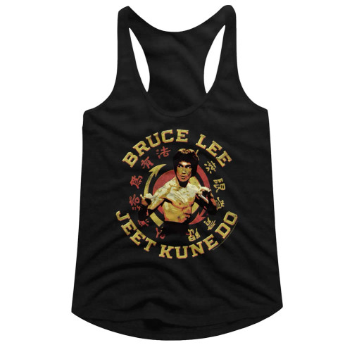 Bruce Lee Juniors Racerback Tank Top - Jeet Kune Do Master