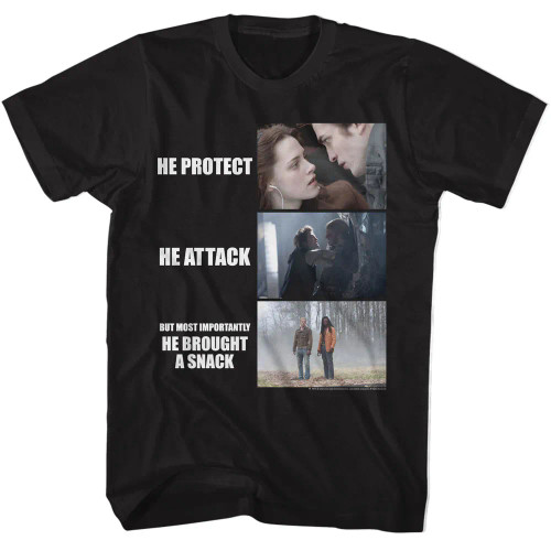 Twilight T-Shirt - He Protect He Attack