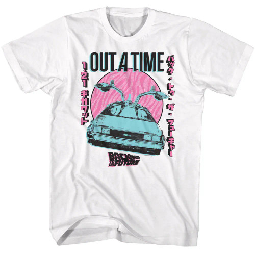Back to the Future T-Shirt - Outatime Pastel