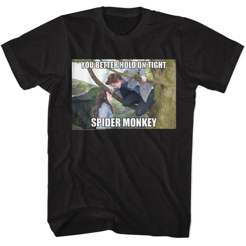 Twilight T-Shirt - Hold on Tight Spider Monkey