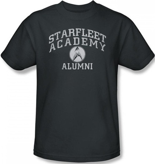 Image Closeup for Star Trek T-Shirt - Starfleet Academy Alumni