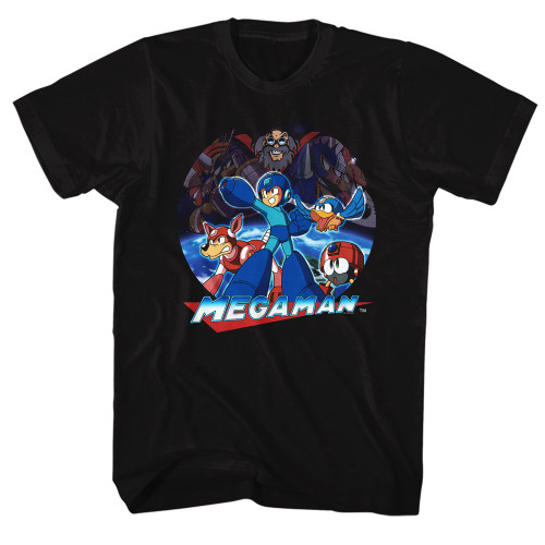 Image for Mega Man Collage T-Shirt