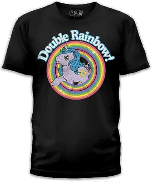 Image for My Little Pony Double Rainbow T-Shirt