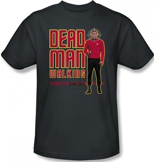 Image Closeup for Star Trek T-Shirt - Dead Man Walking