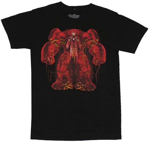 Image for The Avengers Age of Ultron T-Shirt - Iron Man Hulkbuster