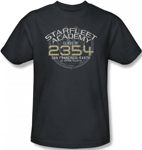 Image Closeup for Star Trek T-Shirt - Starfleet Academy Sisko Graduation