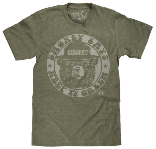 Image for Smokey the Bear T-Shirt - Keep it Green
