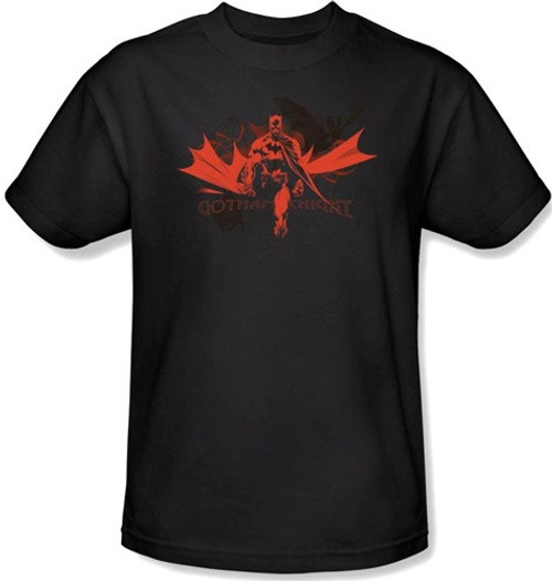 Image Closeup for Batman T-Shirt - Gotham Knight