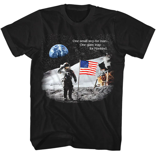 NASA T Shirt - One Small Step For Man