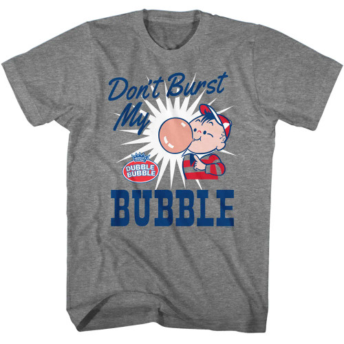 Tootsie Roll T Shirt - Graphite Dont Burst Bubble