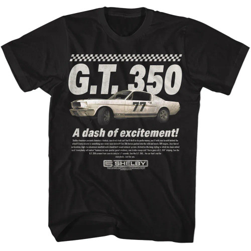 Shelby Cobra T Shirt - A Dash of Excitement