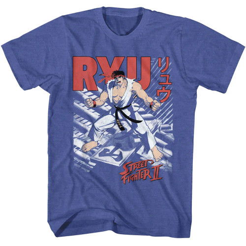 Street Fighter T-Shirt - Royal Ryu