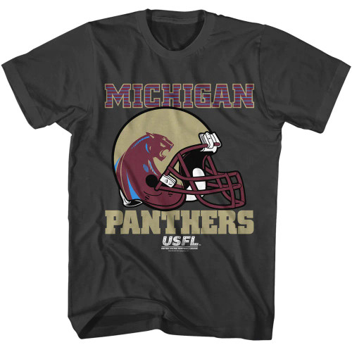 U.S. Football League T Shirt - Smoke Panthers