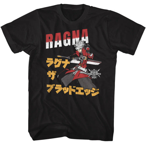 BlazBlue T-Shirt - Ragna Cross Tag