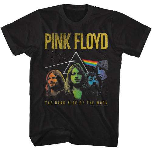 Pink Floyd T-Shirt - DSOTM Rainbow Band