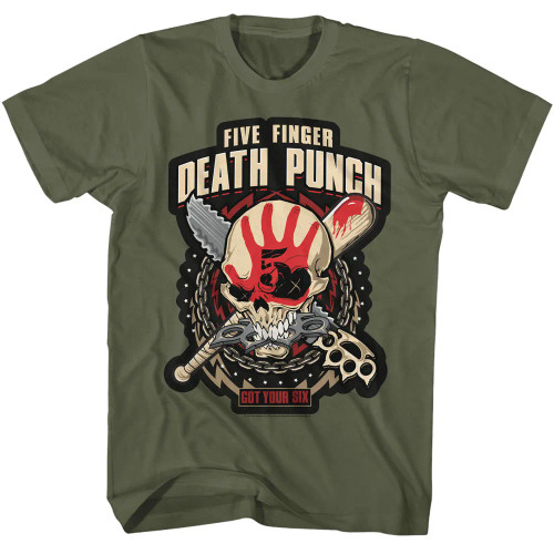 Five Finger Death Punch T-Shirt - Got Your Six
