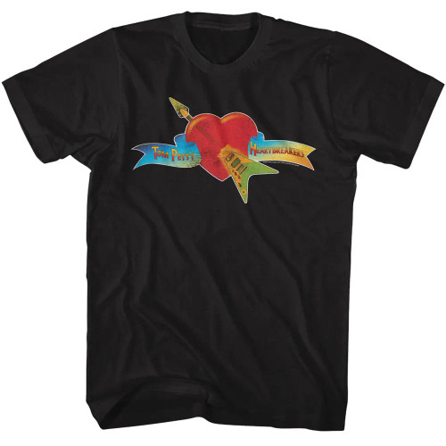 Tom Petty T-Shirt - Heart and Banner