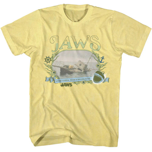 Jaws T-Shirt - Boat Sinking Florals