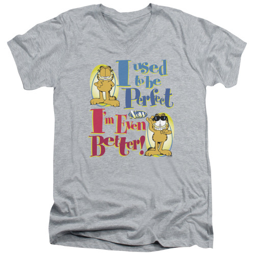 Image for Garfield V Neck T-Shirt - Even Better