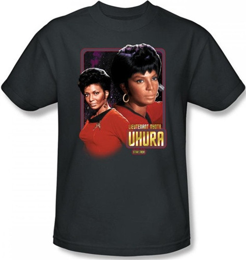 Image Closeup for Star Trek T-Shirt - Lieutenant Uhura