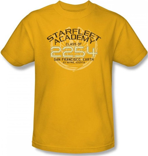 Image Closeup for Star Trek T-Shirt - Starfleet Academy Kirk Graduation