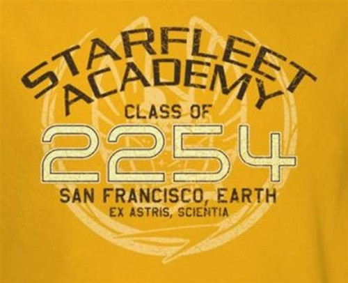 Star Trek T-Shirt - Starfleet Academy Kirk Graduation