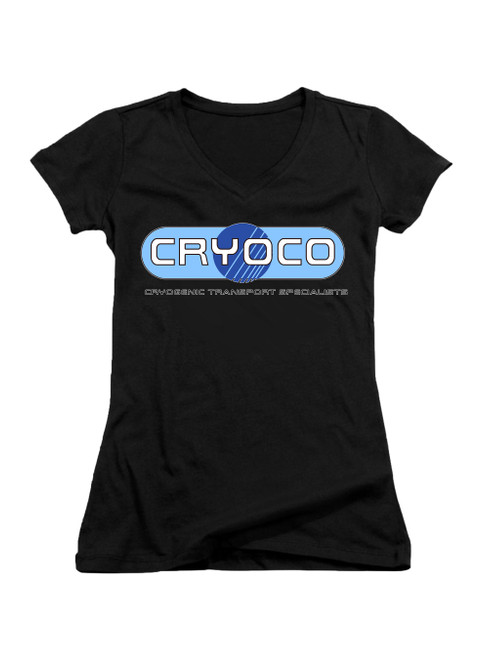 Image for Cryoco Juniors V-Neck T-Shirt on Black
